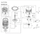Samsung Pulsator Assembly DC97-22833A OEM Part