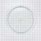 Microwave Glass Tray W11367904 OEM Part